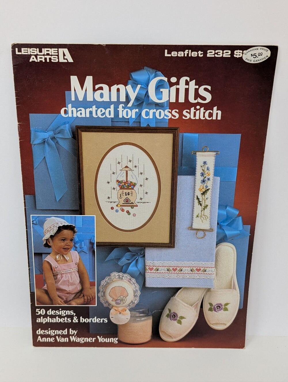 Cross Stitch Pattern Many Gifts Vintage Leisure Arts